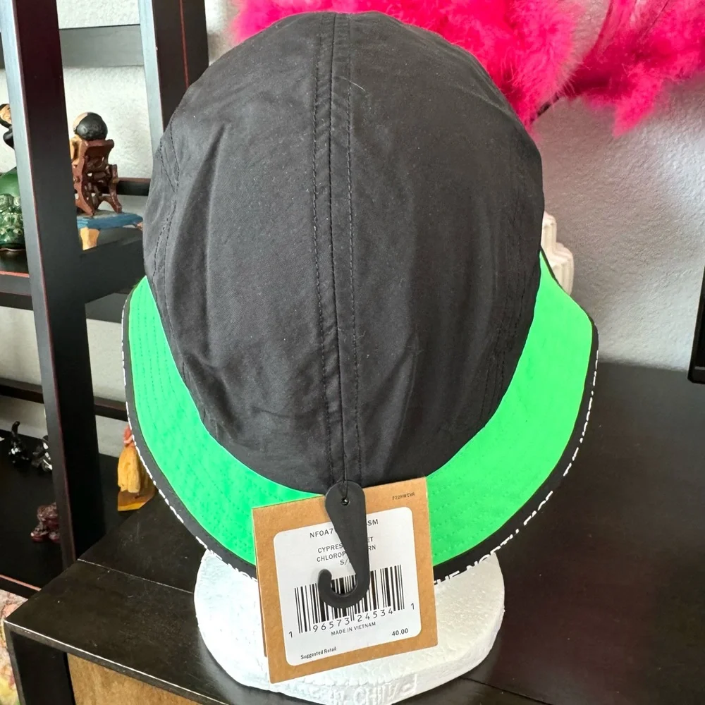 North Face Cypress Nylon Bucket Hat Chlorophyll Green